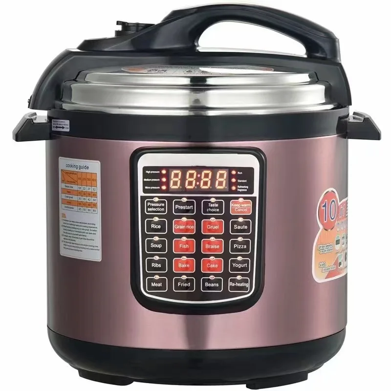 Kitchen Appliances In English - 다기능 터치 전기 압력솥 완전 자동