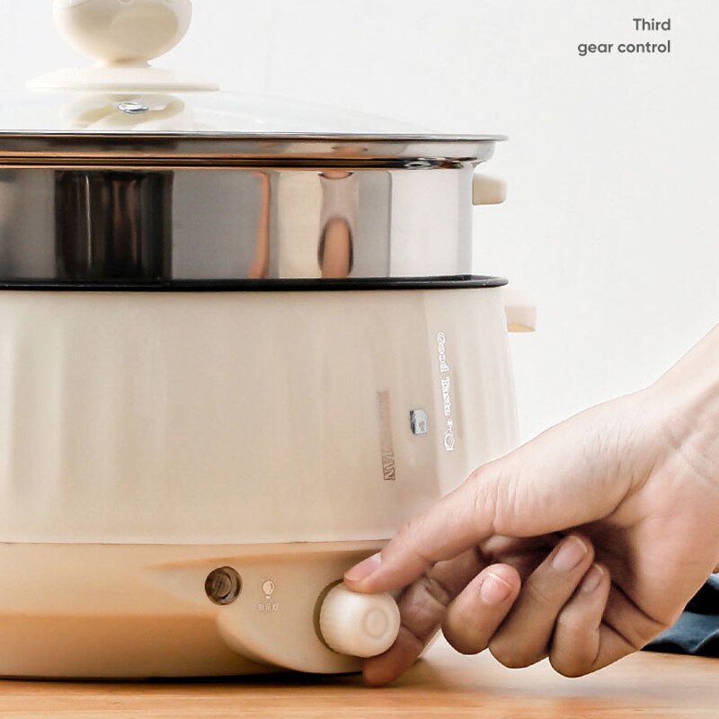 220V 멀티 쿠커 싱글/더블 레이어 전기 냄비 1-2 - Kitchen Appliances Sales 리뷰 및 가격