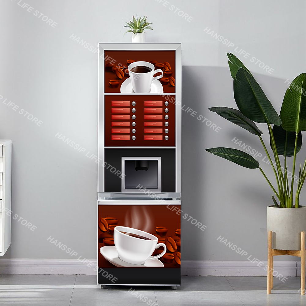 레트로 휴대폰 부스 프린트 냉장고 문짝 패널 데칼, 방 - Kitchen Appliances Vintage 리뷰 및 가격