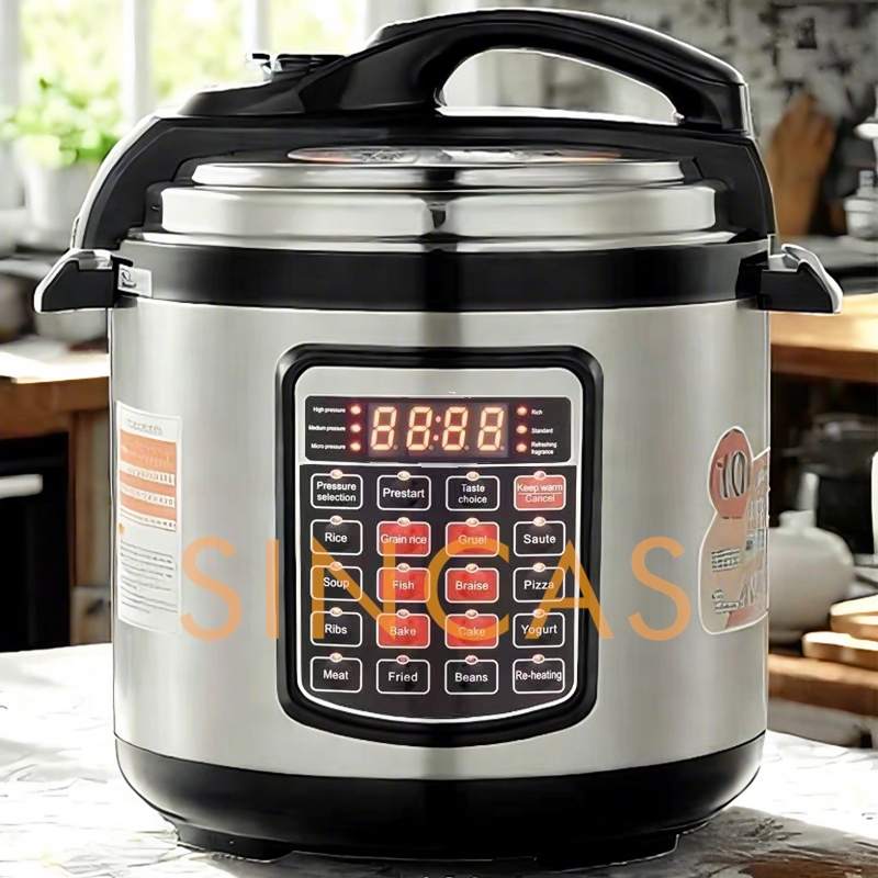 밥솥 8L 220V 영어 버튼 다기능 터치 전기 압력  - Kitchen Appliances In English 리뷰 및 가격