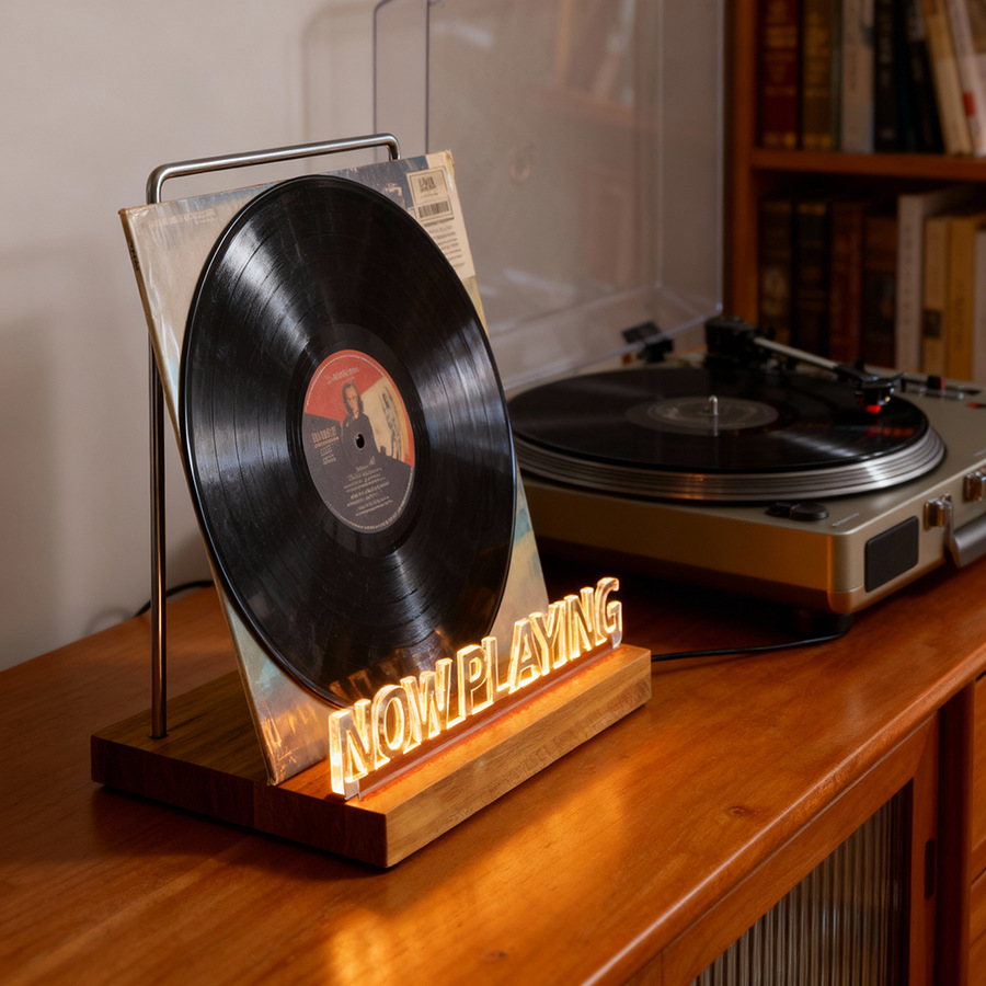 비닐 레코드 홀더 스탠드, 커피숍 장식용 CD 선반 디 - Kitchen Appliances Vintage 리뷰 및 가격