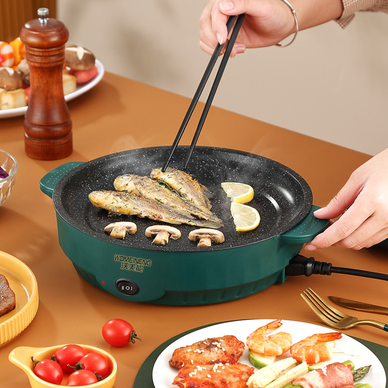 전기 멀티 쿠커 전기 프라이팬 220V 가정용 바베큐  - Kitchen Appliances Sales 리뷰 및 가격