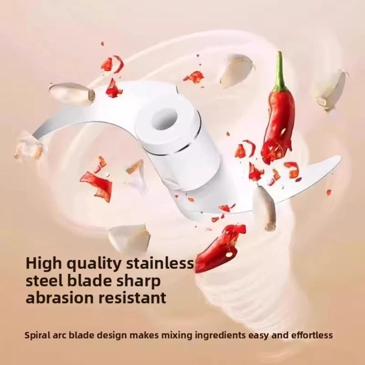 1PC 전기 마늘 다지기 미니 푸드 프로세서 USB 충 - Kitchen Appliances For Restaurant 리뷰 및 가격