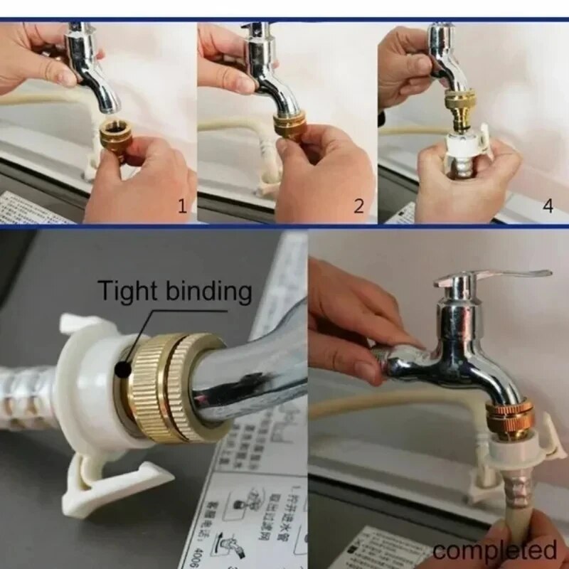 1/2/5PCS 유니버설 탭 주방 어댑터 황동 수도꼭지 - Kitchen Appliances For Restaurant 리뷰 및 가격