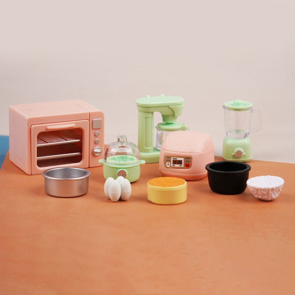 1/12 스케일 인형 집 주방 가전 플라스틱 커피 머신 - Kitchen Appliances Photos 리뷰 및 가격
