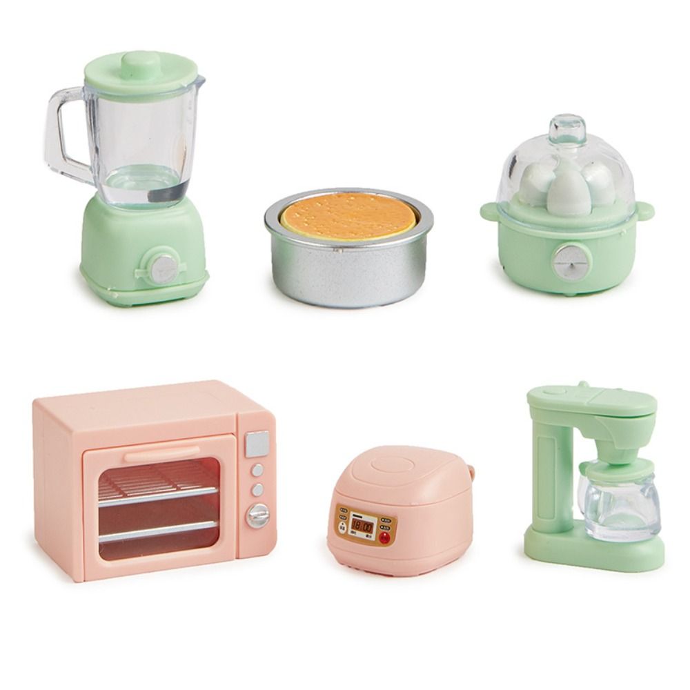 1/12 스케일 인형 집 주방 가전 플라스틱 커피 머신 - Kitchen Appliances Photos 리뷰 및 가격
