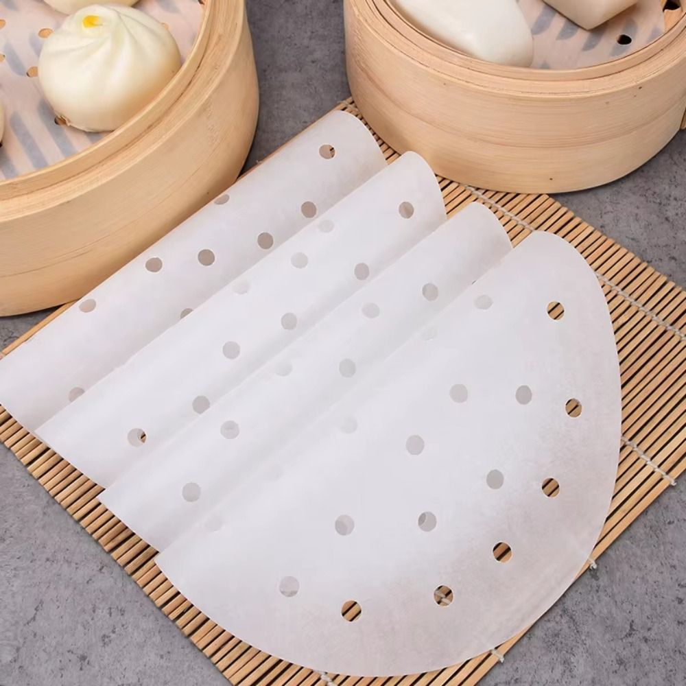 100Pcs 찐 종이 찐빵 과자 비 스틱 종이 딤섬 빵 - Kitchen Appliances For Restaurant 리뷰 및 가격