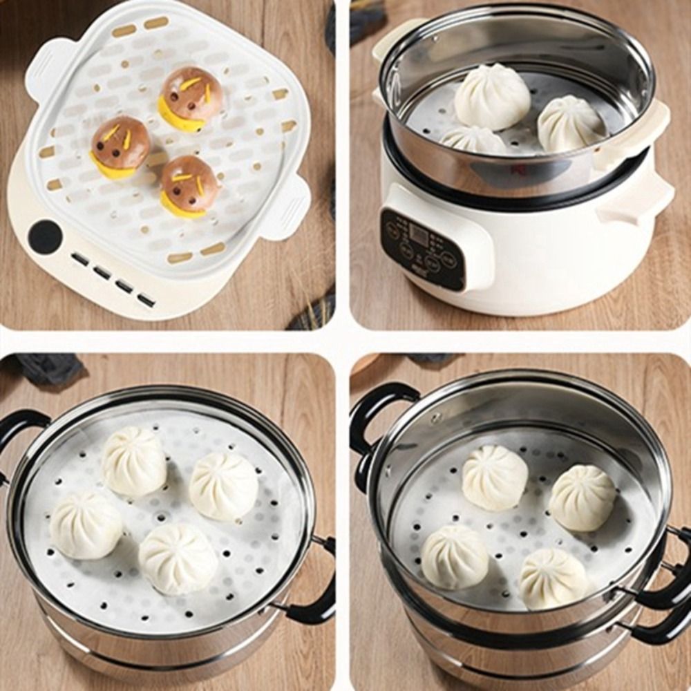 100Pcs 찐 종이 찐빵 과자 비 스틱 종이 딤섬 빵 - Kitchen Appliances For Restaurant 리뷰 및 가격